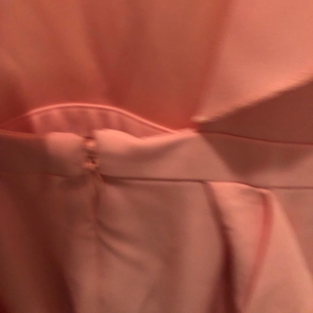 Pink Long Gown with Ruffled Back - Picture 6 of 13